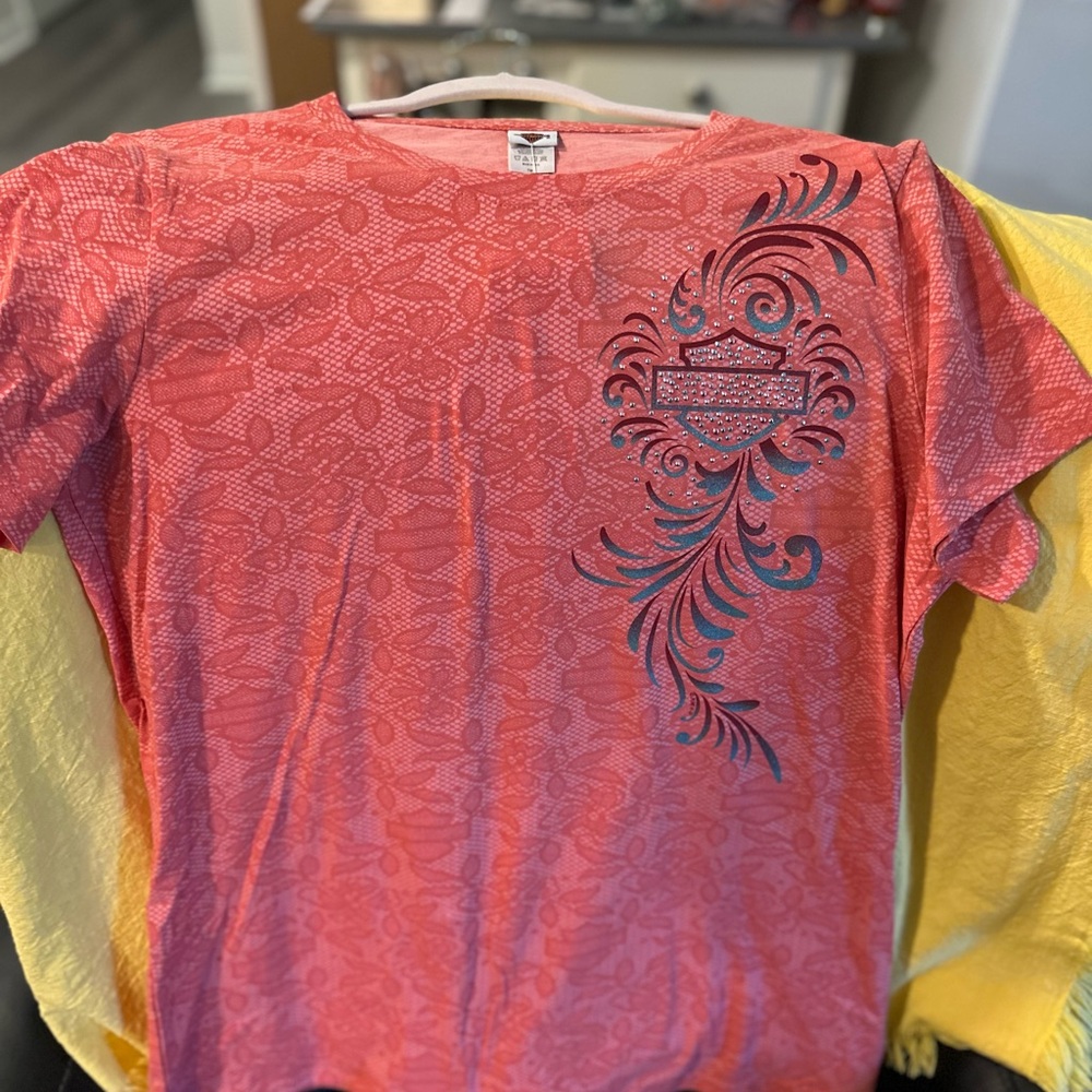 Harley-Davidson Coral Tee from Aruba